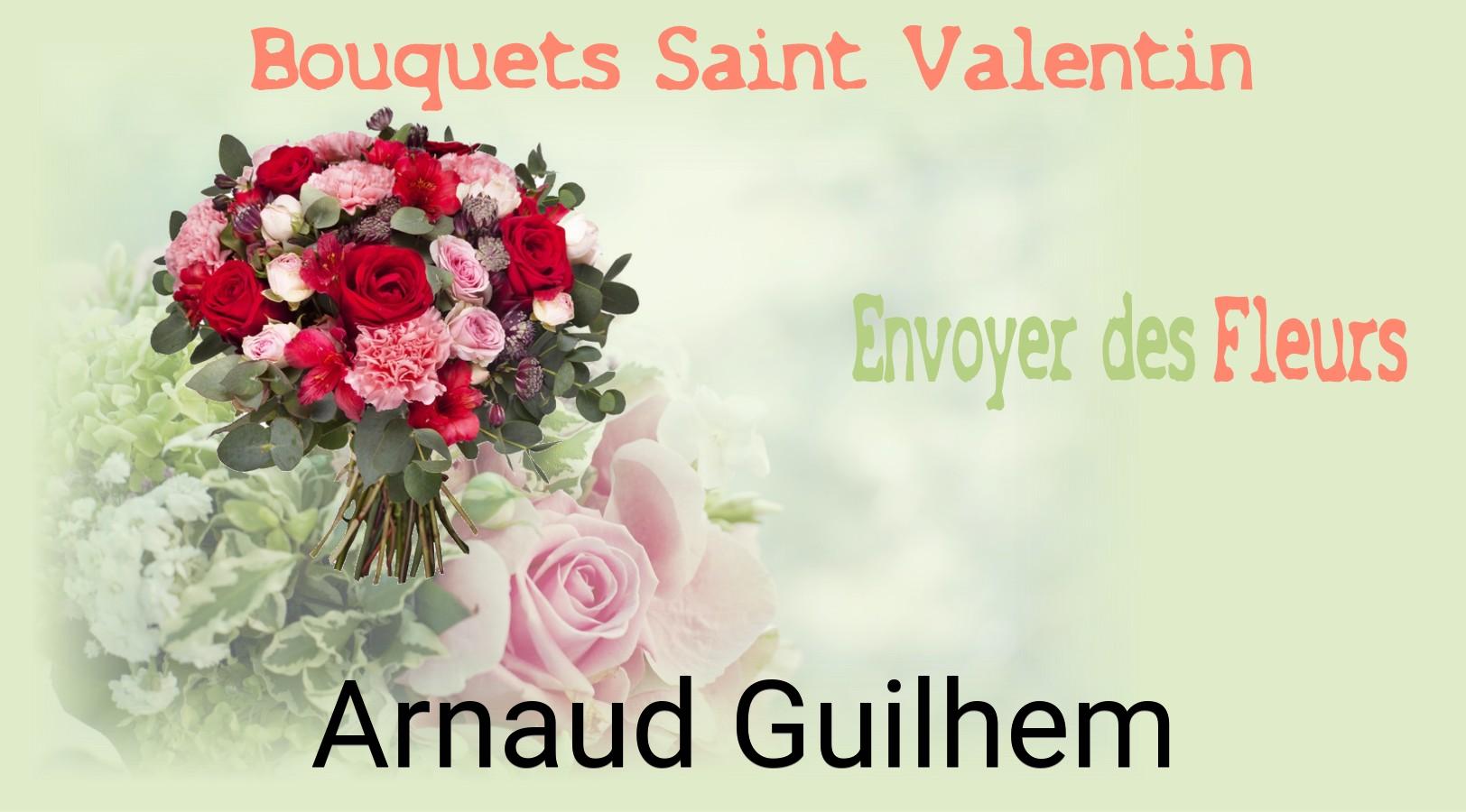 Roses de Saint-Valentin livrées à Arnaud-Guilhem